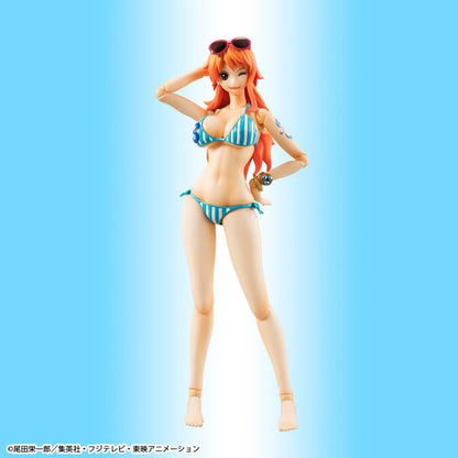 Megahouse Variable Action Heroes One Piece Nami Summer Vacation Figure