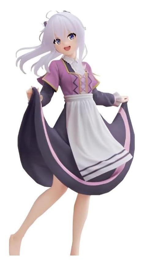Taito Wandering Witch Elaina Figure Grape Stomping Maiden Ver Renewal Prize
