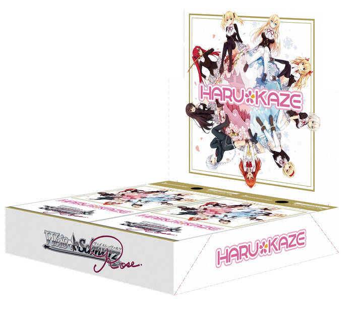 Bushiroad Weiss Schwarz Harukaze Rose Booster Box Box Set