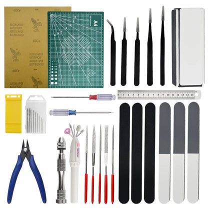 Wmycongcong 31-Piece Plastic Model Tools Set for Beginners and Hobbyists- Japan Figure Store - #1 Bring To You The Best Japanese Goods