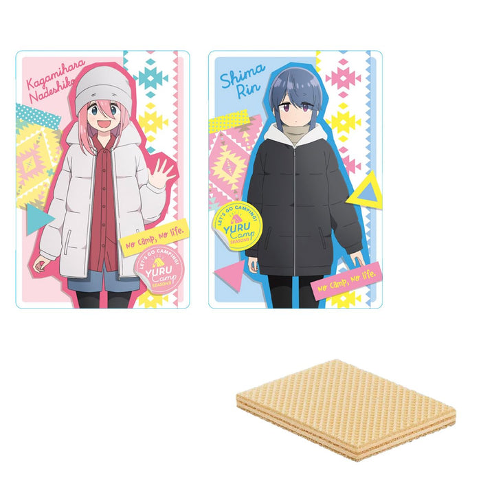 Bandai Yurucamp Season 3 Wafer Card Collectible Limited Edition- Japan Figure Store - #1 Bring To You The Best Japanese Goods
