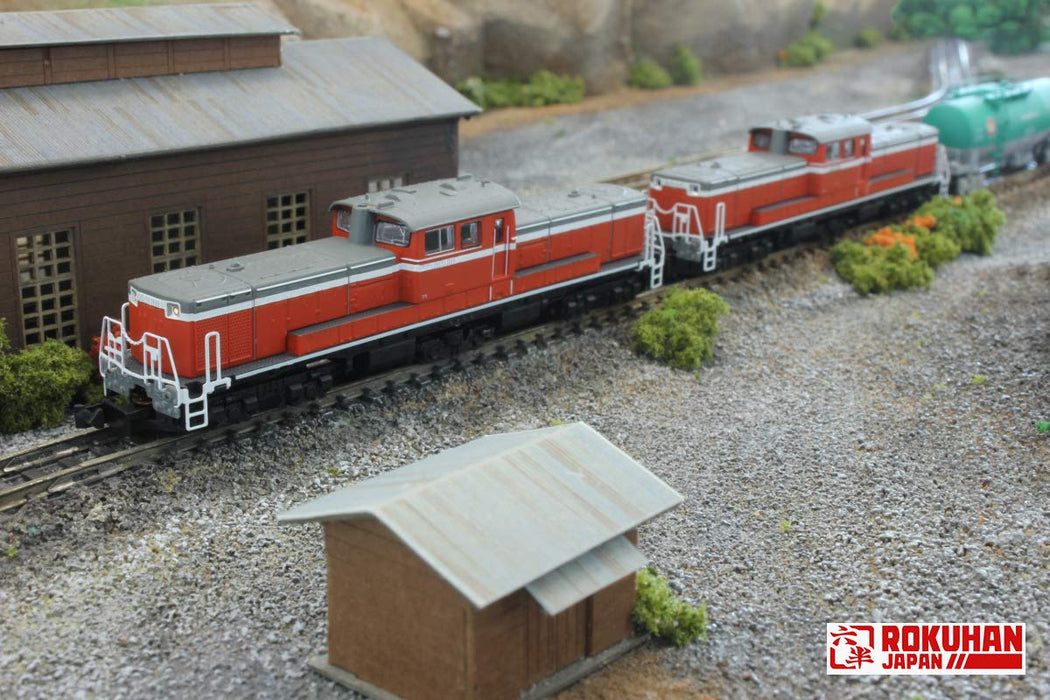 Rokuhan Z Gauge Dd51 1000 Heavy Duty Diesel Locomotive Railway Set T002-9- Japan Figure Store - #1 Bring To You The Best Japanese Goods