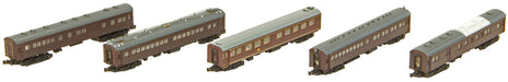 Rokuhan Z Gauge No. 1 Imperial Early Model Train 5-Car Passenger Set T036-2- Japan Figure Store - #1 Bring To You The Best Japanese Goods