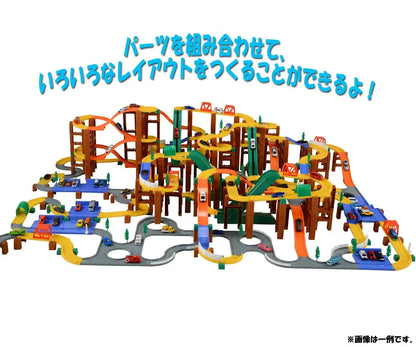 Takara Tomy Tomica System D-06 T-intersection Road For Tomica Cars Plastic Car Parts- Japan Figure Store - #1 Bring To You The Best Japanese Goods