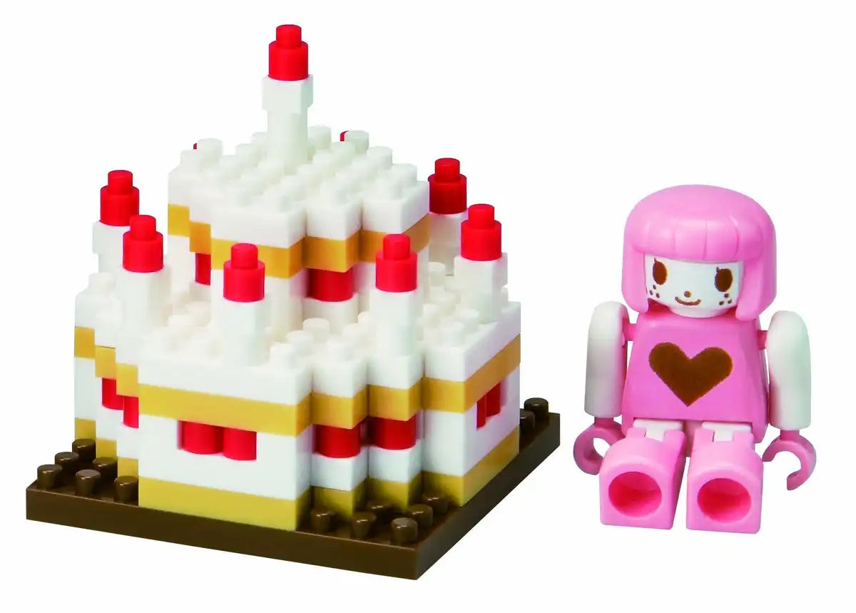KAWADA Ml-023 Nanoblock Happy Birthday Girl- Japan Figure Store - #1 Bring To You The Best Japanese Goods