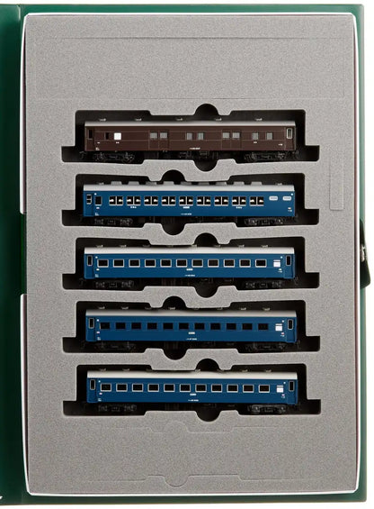 Kato Railway Model - N Gauge Tsugaru 5-Car Set 10-880 Passenger Train- Japan Figure Store - #1 Bring To You The Best Japanese Goods