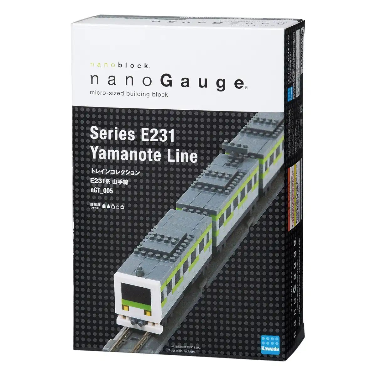 KAWADA Ngt-005 Nanoblock Nanogauge Series E231 Yamanote Line- Japan Figure Store - #1 Bring To You The Best Japanese Goods