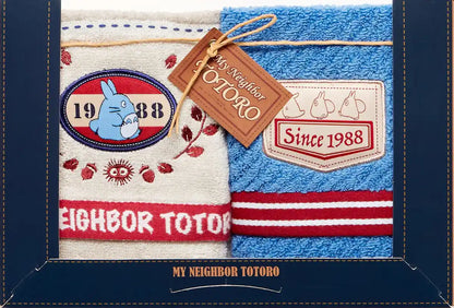 Towel Gift Set Denim Stitch Wt2P My Neighbor Totoro- Japan Figure Store - #1 Bring To You The Best Japanese Goods