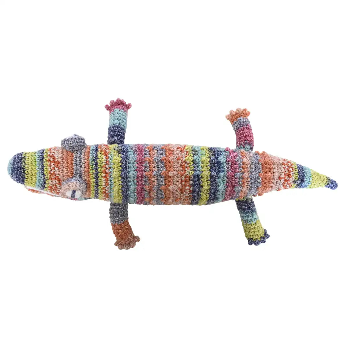 Naska Japan Hand Knitting Kit Crocodile Mason Ht-19 Step Dyed Color- Japan Figure Store - #1 Bring To You The Best Japanese Goods