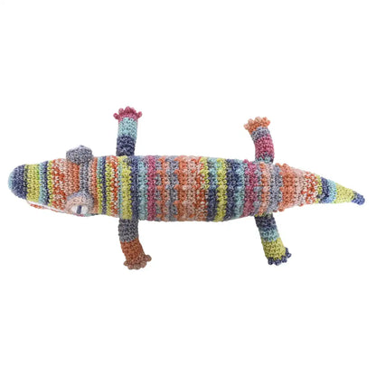 Naska Japan Hand Knitting Kit Crocodile Mason Ht-19 Step Dyed Color- Japan Figure Store - #1 Bring To You The Best Japanese Goods