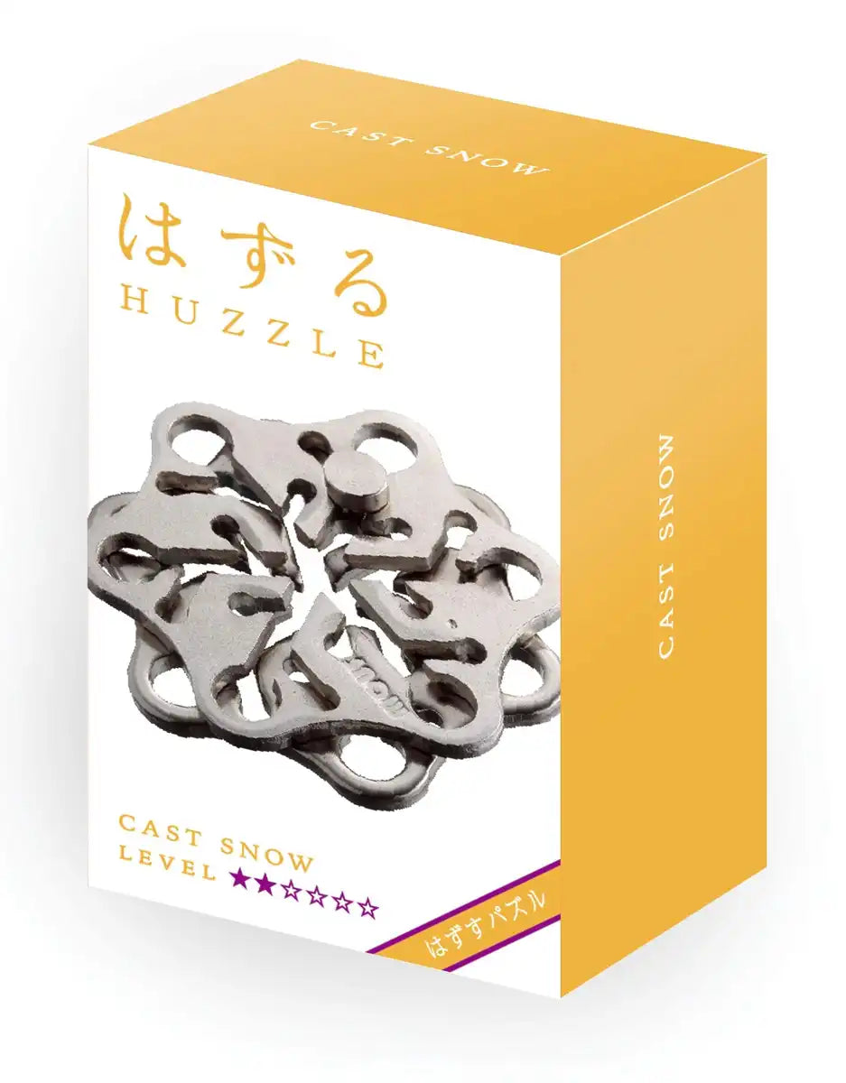 Hanayama Cast Snow [Difficulty Level 2]- Japan Figure Store - #1 Bring To You The Best Japanese Goods