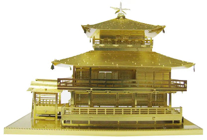 Tenyo Metallic Nano Puzzle Gold Series Kinkakuji Japan- Japan Figure Store - #1 Bring To You The Best Japanese Goods