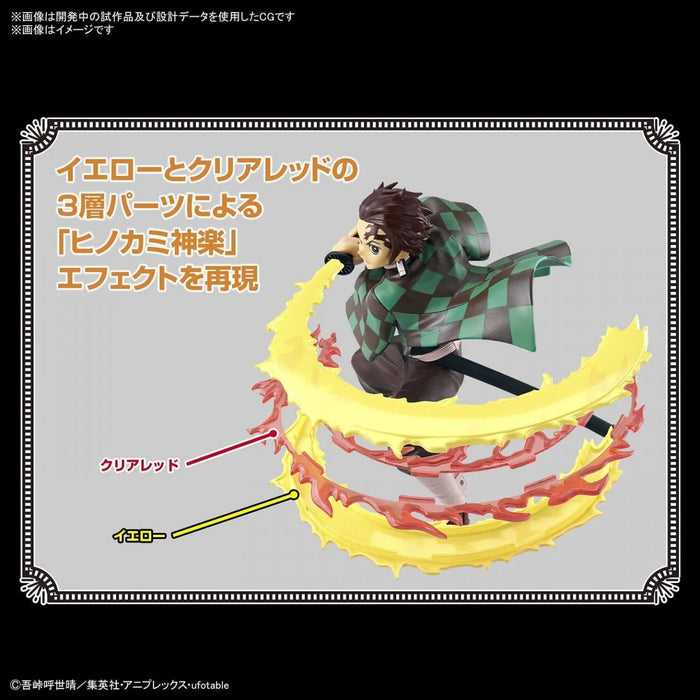 #Bandai Kimetsu No Yaiba (Demon Slayer) Tanjiro Kamado Hinokami Kagura Plastic Model Kit Japan Figure 4573102616722 2