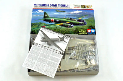 Tamiya 1/48 G4M Type 11 Model Japanese Navy Aircraft No.110 Plastic Kit 61110- Japan Figure Store - #1 Bring To You The Best Japanese Goods