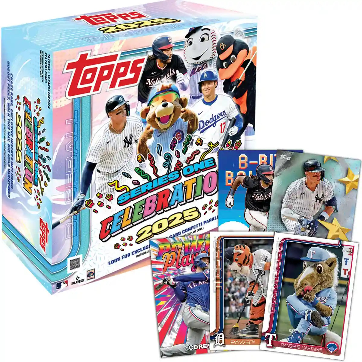 Topps 2025 Series 1 MLB Celebration Mega Box - Baseball Cards