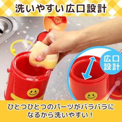 400Ml Lec Anpanman Die-Cut Water Bottle With Straw (New Model) - Japan- Japan Figure Store - #1 Bring To You The Best Japanese Goods