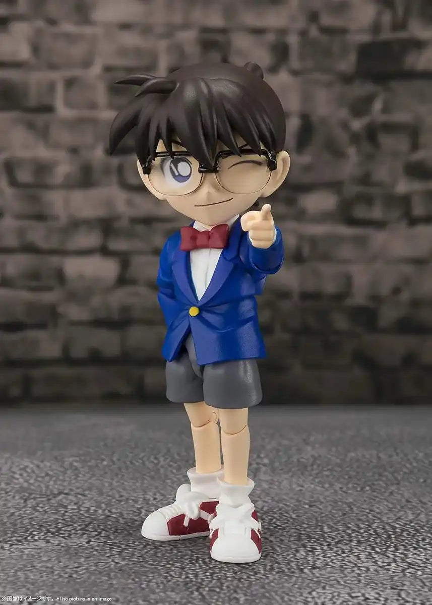 Tamashii Nations Detective Conan Edogawa Chase Version PVC Figure
