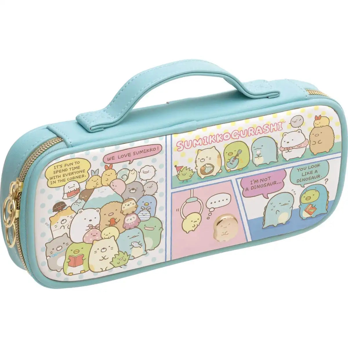 Sumikko Gurashi Pen Pouch Happy School Comic- Japan Figure Store - #1 Bring To You The Best Japanese Goods