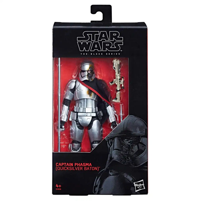 Hasbro Star Wars 6in Captain Phasma (Quicksilver Baton) 2019- Japan Figure Store - #1 Bring To You The Best Japanese Goods