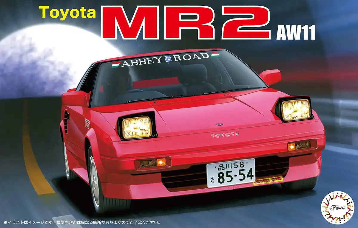 Fujimi Inch Up 1/24 Toyota Mr2 Aw11 Japanese Scale Car Toys Plastic Model Set- Japan Figure Store - #1 Bring To You The Best Japanese Goods