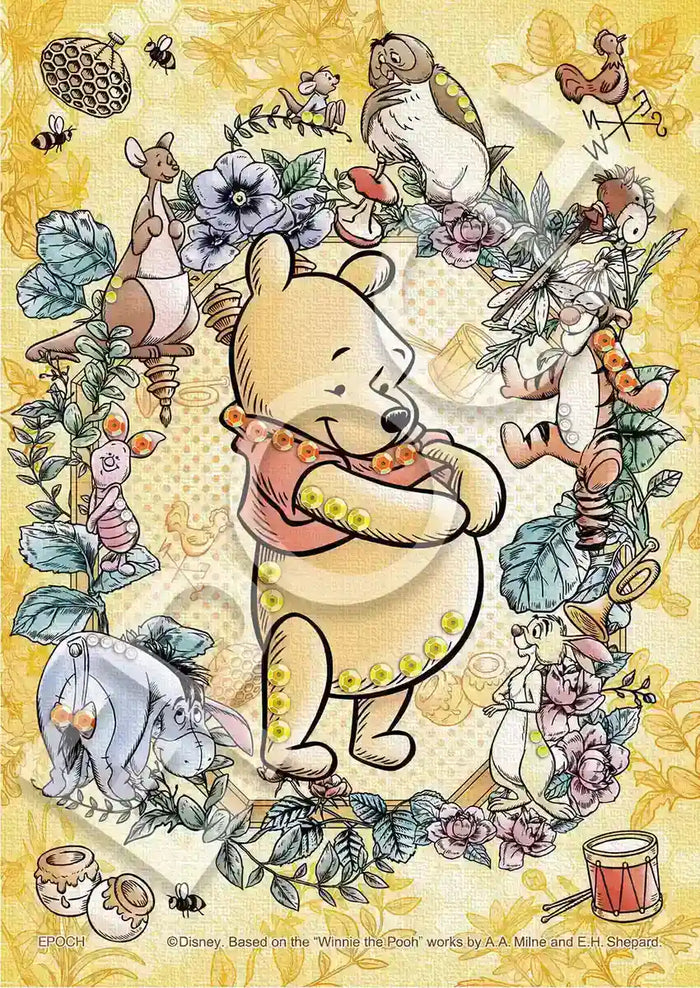 Epoch 108pc Winnie The Pooh Sweet Afternoon Jigsaw Puzzle 18.2x25.7cm- Japan Figure Store - #1 Bring To You The Best Japanese Goods