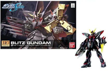 BANDAI R04 Blitz Gundam Gat-X207 1/144 Scale Kit Hg Gundam Seed