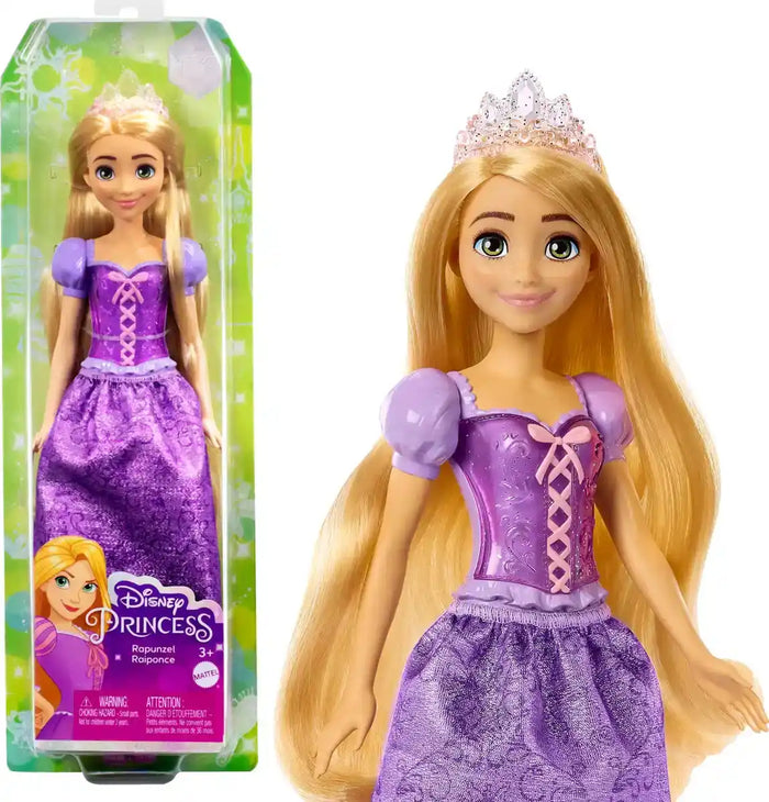 Mattel Disney Princess Rapunzel Dress-Up Doll for Ages 3+ Disney 100th Anniversary- Japan Figure Store - #1 Bring To You The Best Japanese Goods