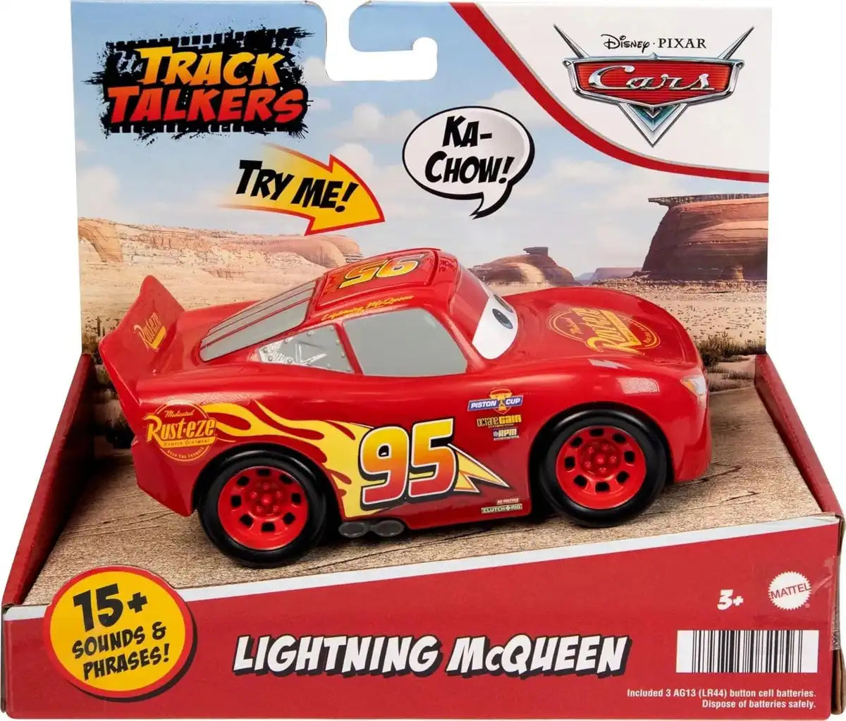 Mattel Disney Pixar Cars Lightning McQueen Talking Truck Toy
