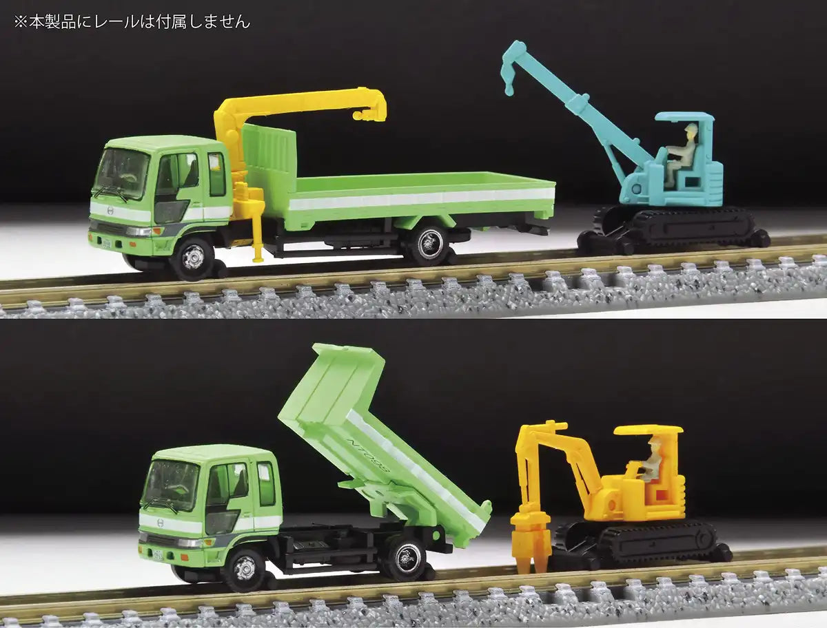 Tomytec Japan Truck Collection Torakore Track & Railroad Vehicle Set C Diorama 319924- Japan Figure Store - #1 Bring To You The Best Japanese Goods