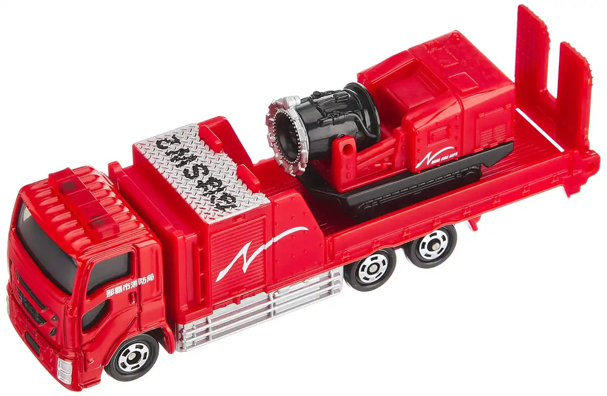 Takara Tomy Tomica Long 128 Naha City Fire Dept Hyper Mist Blower Vehicle 981787 1/90 Scale Model- Japan Figure Store - #1 Bring To You The Best Japanese Goods
