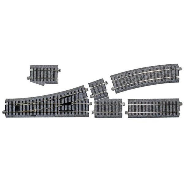 Kato HO Gauge Manual Point R550 Left Railway Model Track 2-852- Japan Figure Store - #1 Bring To You The Best Japanese Goods