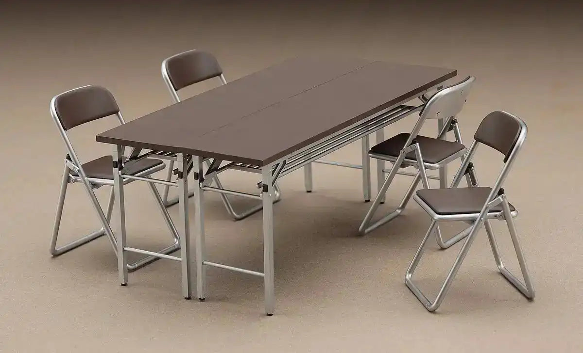 HASEGAWA - 1/12 Meeting Room Desk & Chair Plastic Model- Japan Figure Store - #1 Bring To You The Best Japanese Goods