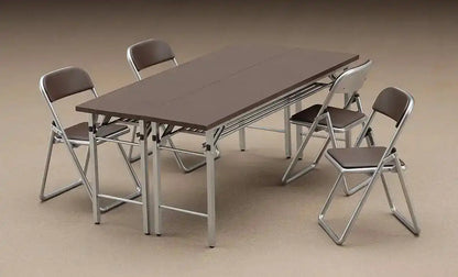 HASEGAWA - 1/12 Meeting Room Desk & Chair Plastic Model- Japan Figure Store - #1 Bring To You The Best Japanese Goods
