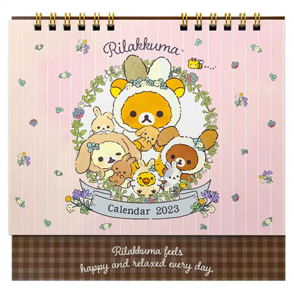 San-X Rilakkuma Calendar Tabletop CD37201 2023- Japan Figure Store - #1 Bring To You The Best Japanese Goods