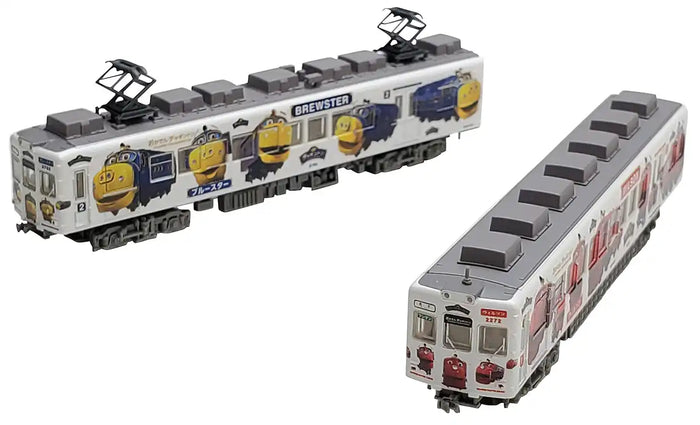 Tomytec Railway Collection 2270 Series Chuggington Wrapping Train 2 Car Set Japan 323259- Japan Figure Store - #1 Bring To You The Best Japanese Goods