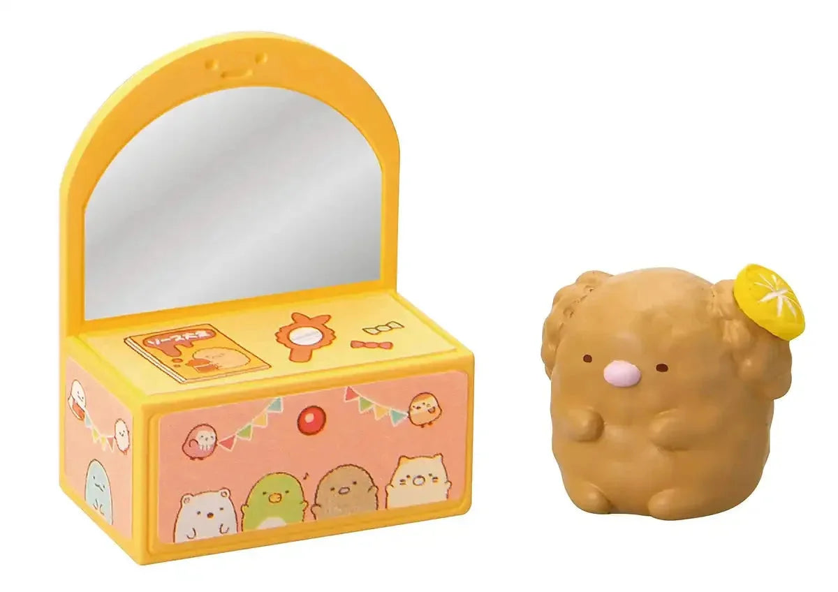 RE-MENT 172064 Sumikko Gurashi Choki Choki Small Beauty Parlor 1 Box 8 Figures Complete Set- Japan Figure Store - #1 Bring To You The Best Japanese Goods