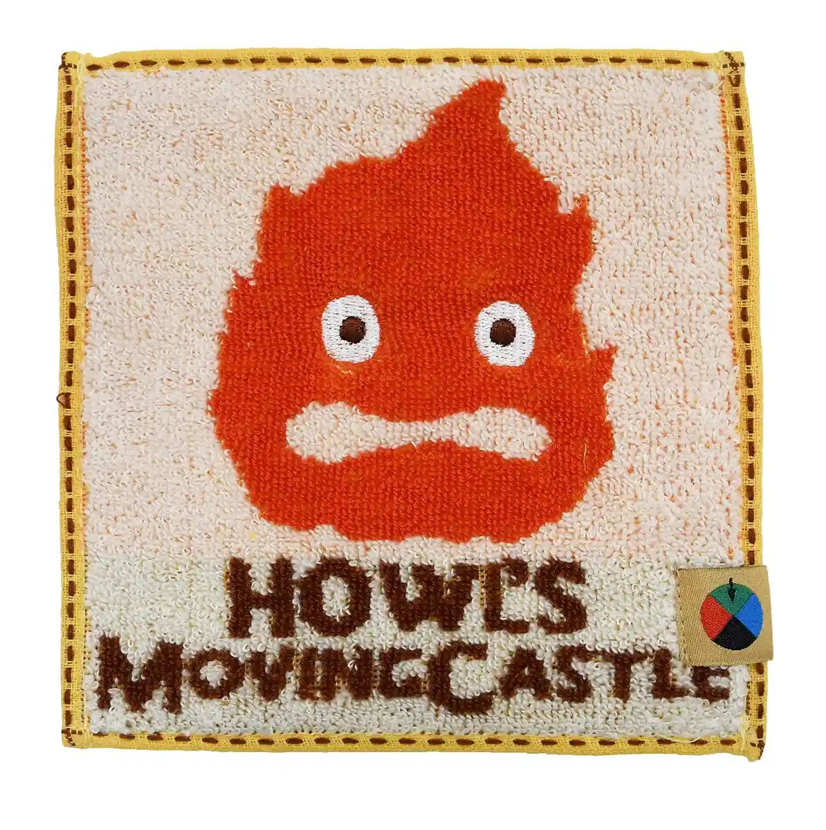 Marushin Bean Towel Ghibli Calcifer Howl'S Moving Castle Mini Japan 1005043100- Japan Figure Store - #1 Bring To You The Best Japanese Goods