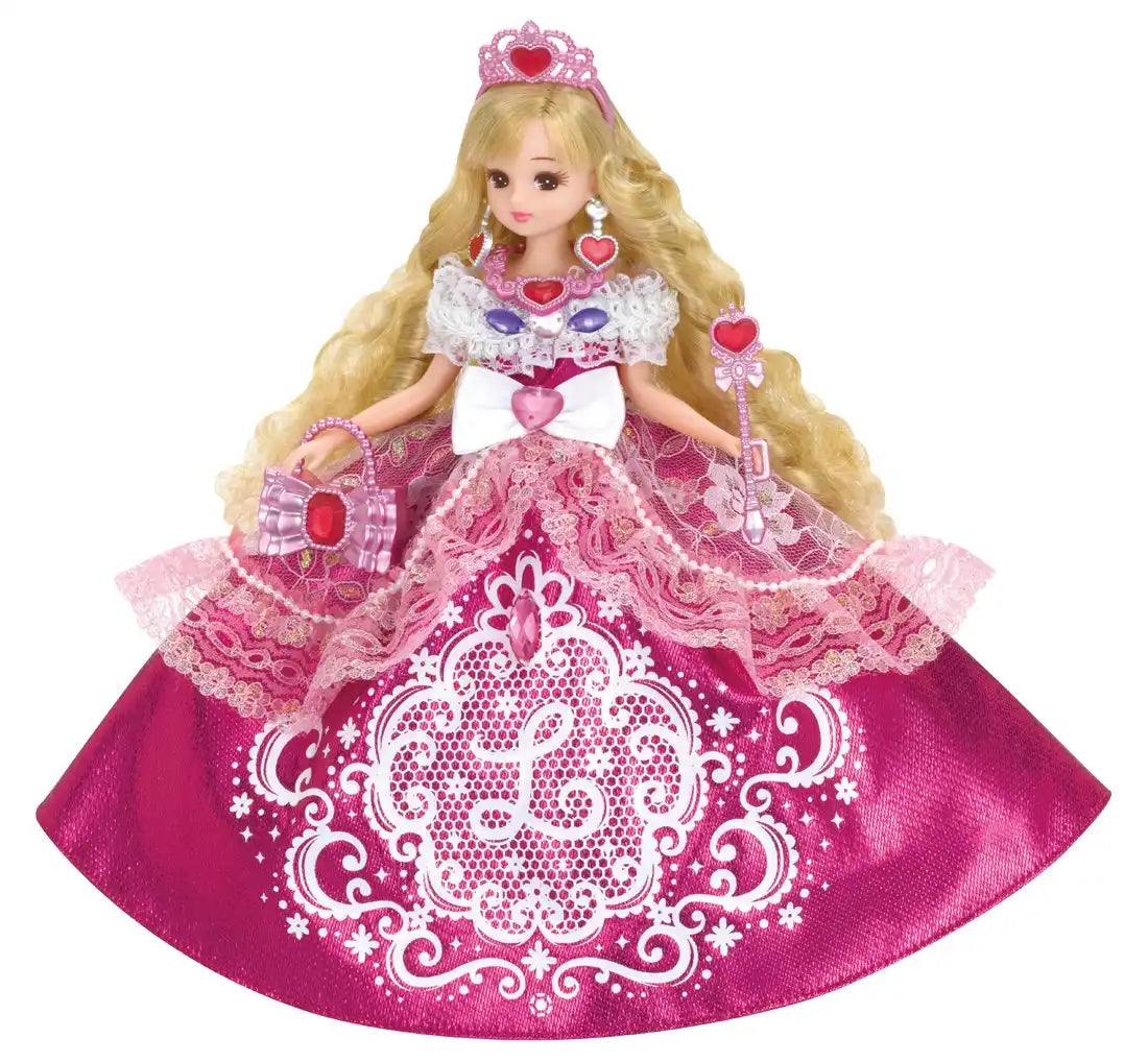 TAKARA TOMY Licca Doll Dreaming Princess Pink Glitter Licca 888154- Japan Figure Store - #1 Bring To You The Best Japanese Goods