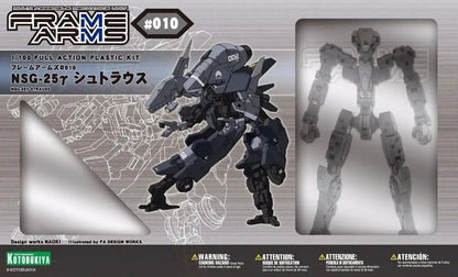 Kotobukiya Frame Arms #010 Nsg-25î³ Strauss 1/100 Plastic Model Kit Japan - Japan Figure