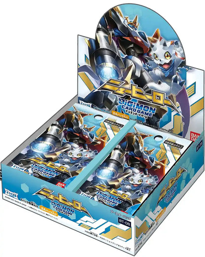 Bandai Digimon Card Game New Hero Box Bt-08 Japanese Card Game Boxes- Japan Figure Store - #1 Bring To You The Best Japanese Goods