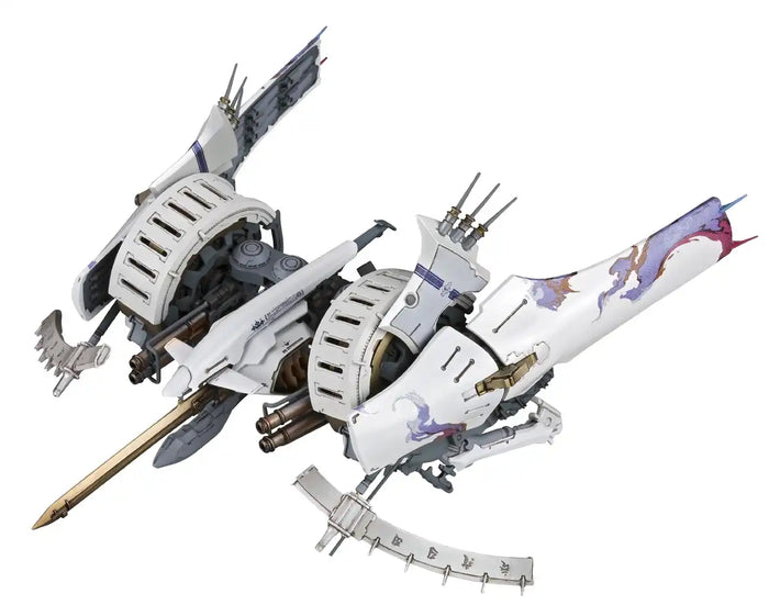 Kotobukiya Ikaruga Flying Iron Mass Ikaruga [White] 1/144 Scale Plastic Kit- Japan Figure Store - #1 Bring To You The Best Japanese Goods
