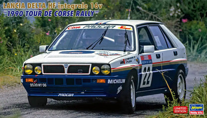HASEGAWA - 1/24 Lancia Delta Hf Integrale 16V 1990 Tour De France Plastic Model- Japan Figure Store - #1 Bring To You The Best Japanese Goods