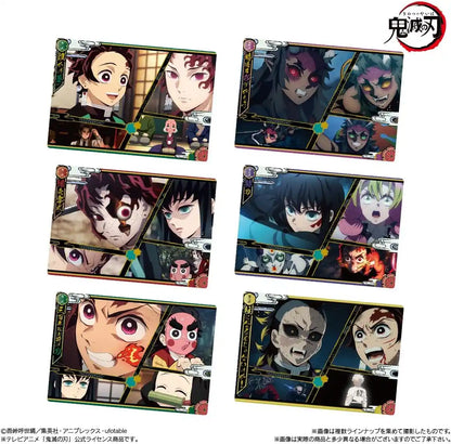 Bandai Demon Slayer Kimetsu No Yaiba Wafer 8 Candy Toy - 20 Boxes Japan- Japan Figure Store - #1 Bring To You The Best Japanese Goods