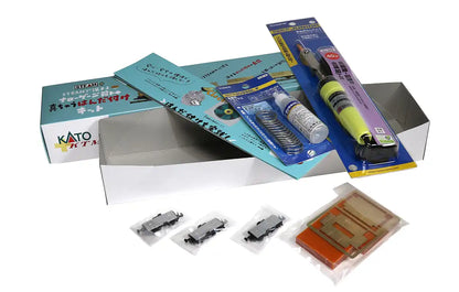 Kato Deepen Steam Narrow Gauge Set - 25-924 Brass Soldering Brown- Japan Figure Store - #1 Bring To You The Best Japanese Goods