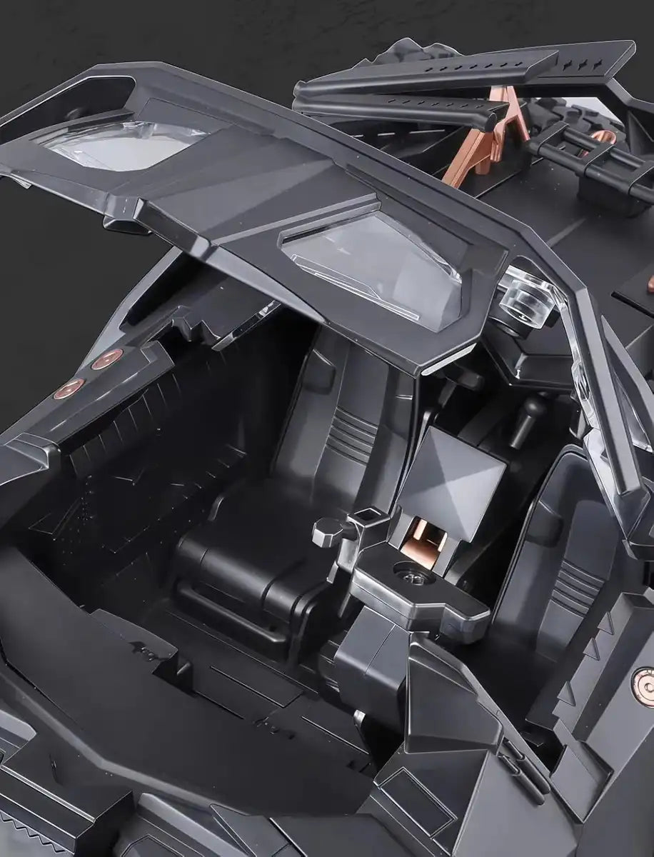 Hanshanyan 1:18 Alloy Batmobile Dark Knight Tumbler with Light Sound