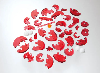 Beverly Crystal 3D Puzzle 50129 Sesame Street Elmo Red 3D Plastic Puzzle Block Toys- Japan Figure Store - #1 Bring To You The Best Japanese Goods