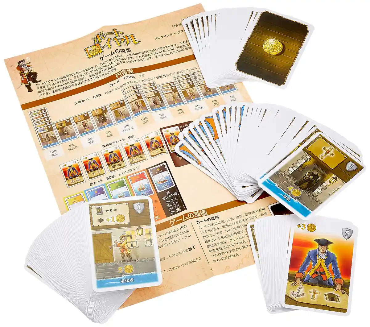 Hobby Japan Port Royal Board Game (2-5P 8+ 20-50min)- Japan Figure Store - #1 Bring To You The Best Japanese Goods