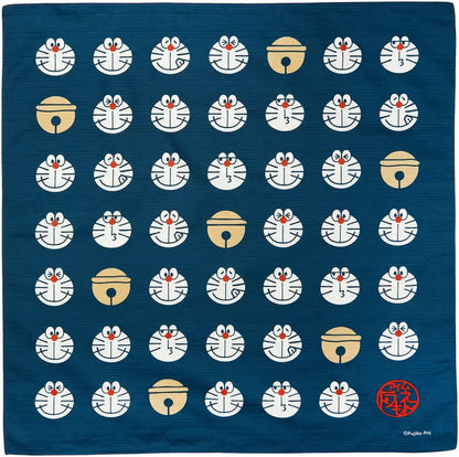 Marushin Furoshiki Doraemon 70X70Cm Japan 100% Cotton Eco Bag Washable- Japan Figure Store - #1 Bring To You The Best Japanese Goods