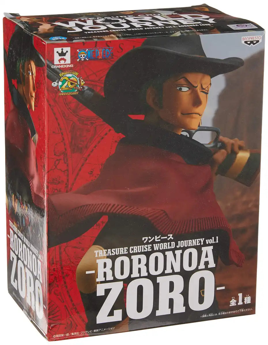 Banpresto One Piece Roronoa Zoro Figure From Japan Treasure Cruise World Journey Vol.1- Japan Figure Store - #1 Bring To You The Best Japanese Goods