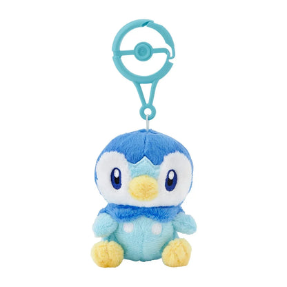 Pokemon Center Piplup Mascot Plush with Carabiner Clip for Kids and Fans- Japan Figure Store - #1 Bring To You The Best Japanese Goods